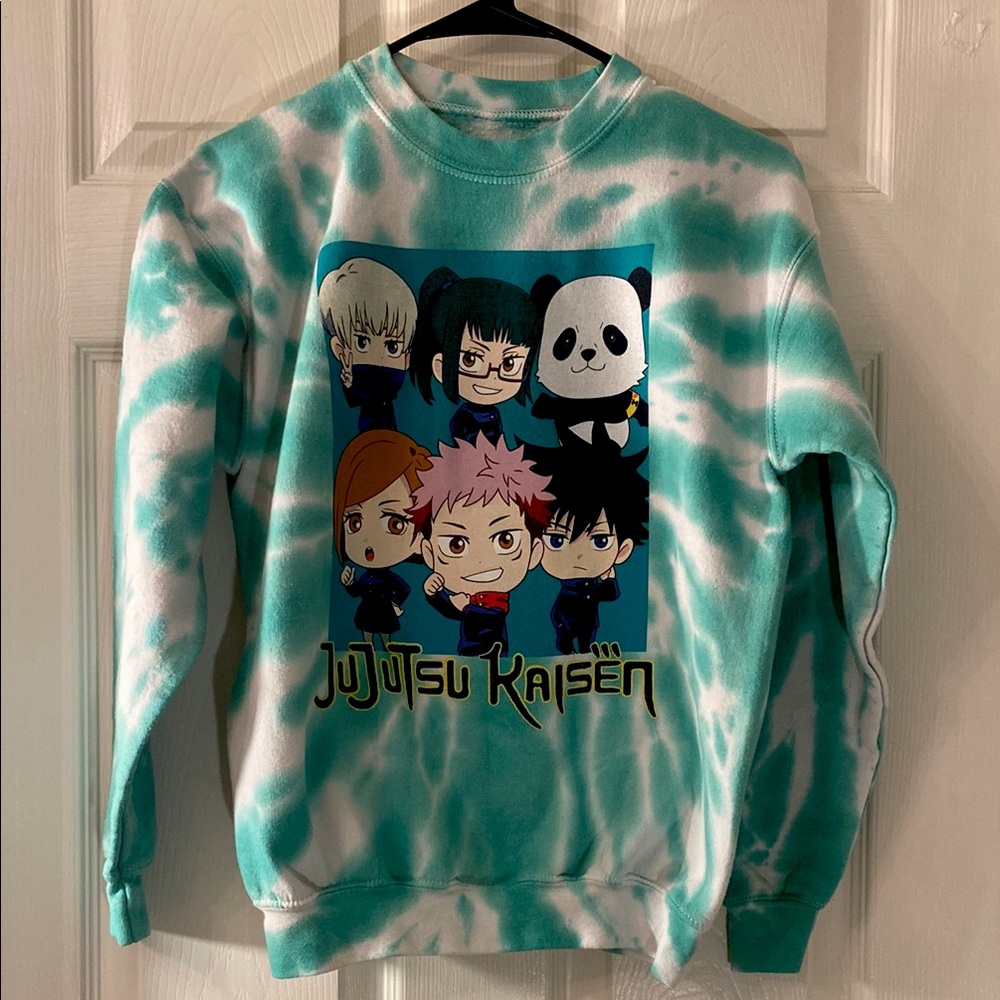 Jujutsu Kaisen Anime Tie-Dye Sweatshirt - Picture 4 of 11